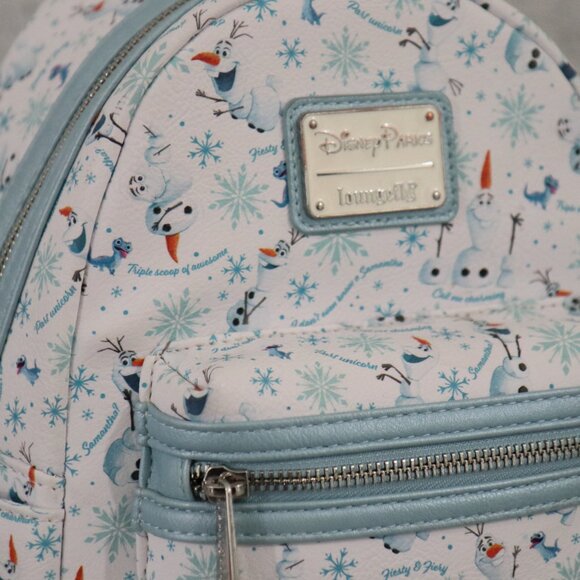 Loungefly Disney Frozen II Olaf and Bruni ✨ RARE ✨ limited edition mini backpack main image 5